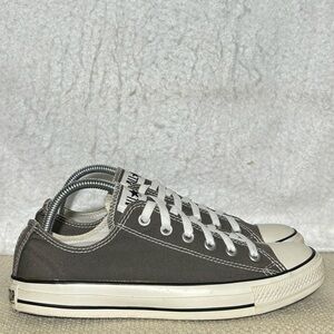 Converse Unisex Grey Chuck Taylor All Stars Classic Sneakers Shoes SZ M 8 W 10